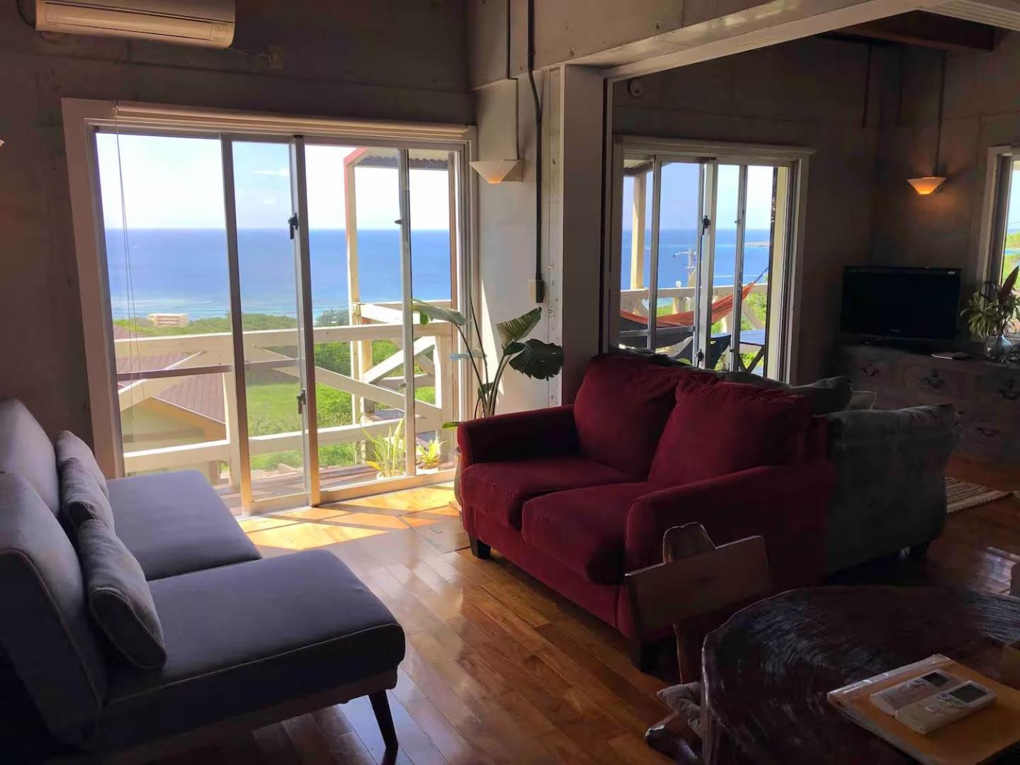 Panorama Ocean View Cottage Motobu Extérieur photo